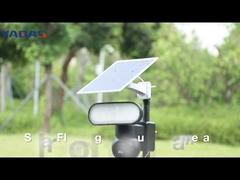 Camera quan sát tầm nhìn ban đêm màu 4G H.265 Nén 355o Pan 120o Tilt Camera PTZ năng lượng mặt trời